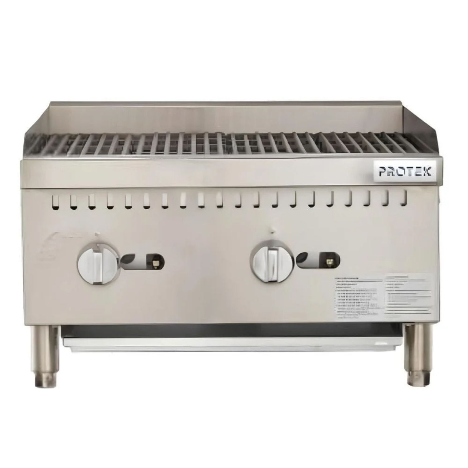 Asador a Gas 2 Quemadores Protek ASP-600G