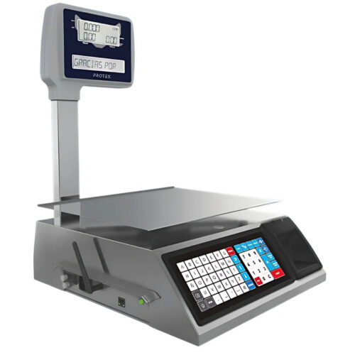 Báscula Protek BPK-40 Label Inox 40 kg