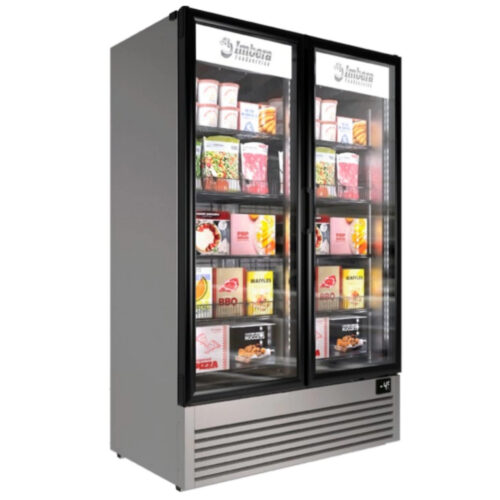 Congelador Vertical Inox VFD43 43 pies 2 puertas